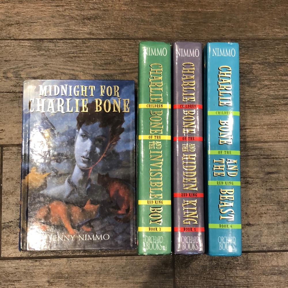 Charlie Bone Book Series - Books #1, 3, 5, & 6